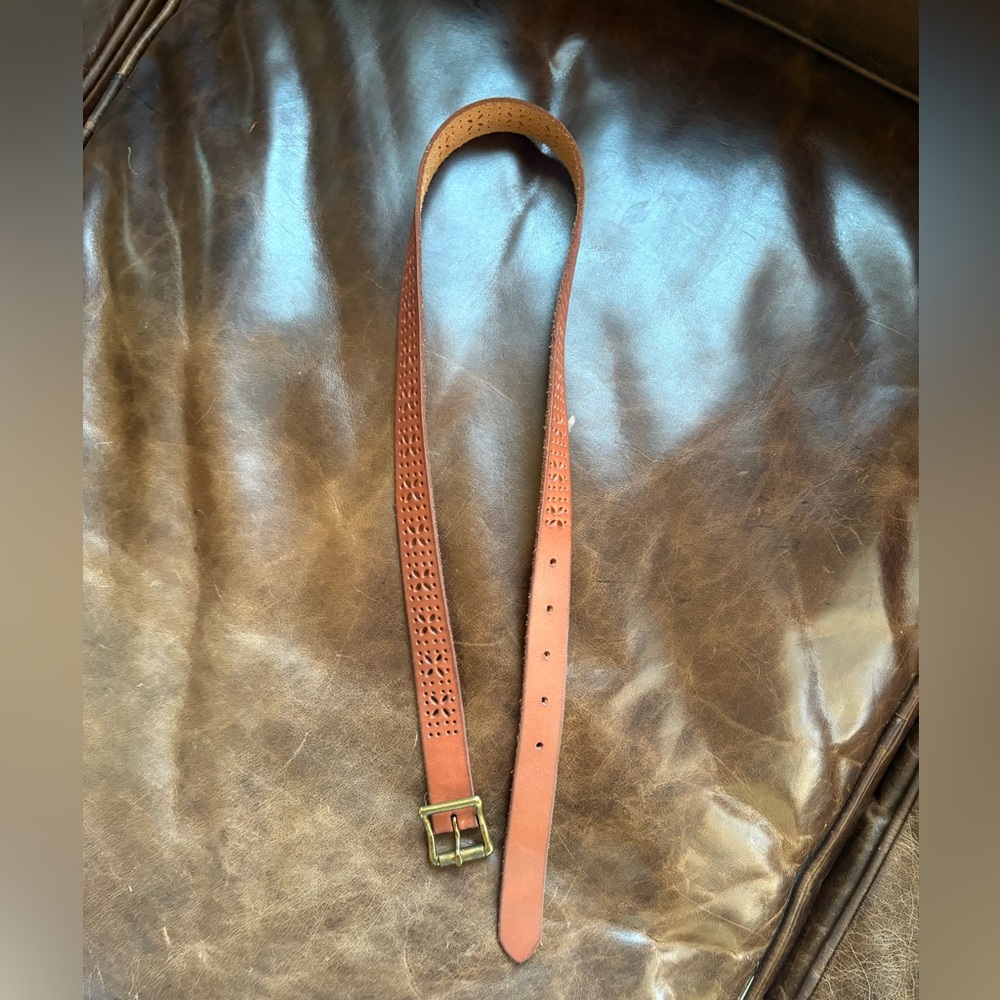 Brown Leather Belt